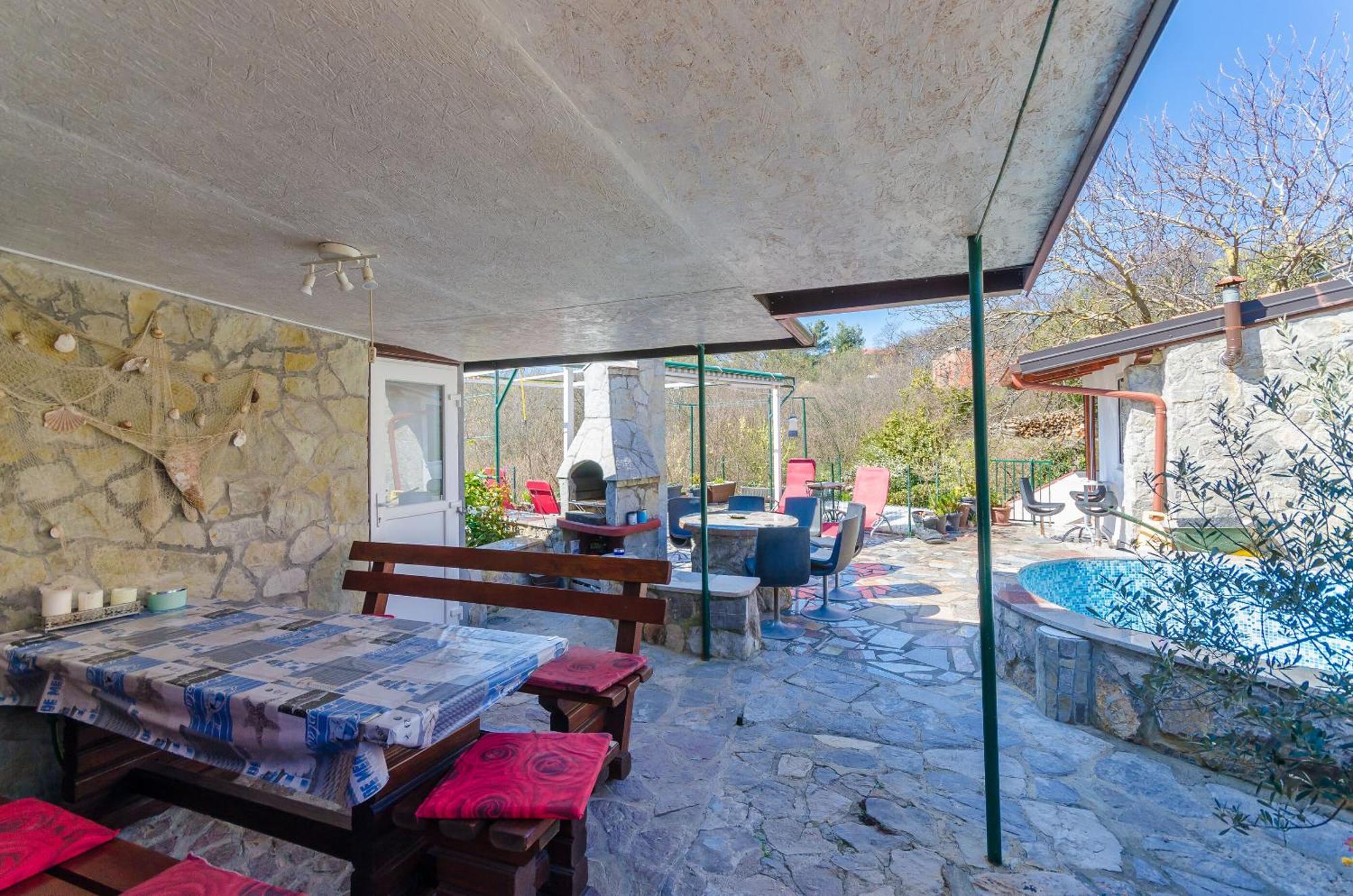 Holiday Home Ana- With Pool Kornić Dış mekan fotoğraf